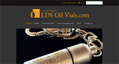 Desktop Screenshot of ldsoilvials.com